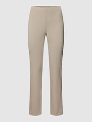 Stoffhose mit Teilungsnaht Modell 'Anna' von MAC Beige - 32