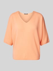Strickpullover mit 1/2-Arm von Luisa Cerano Orange - 11