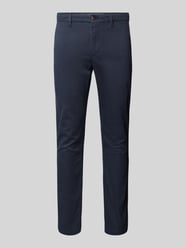 Slim Fit Chino mit Knopf- und Reißverschluss Modell 'BLEECKER' von Tommy Hilfiger Blau - 31