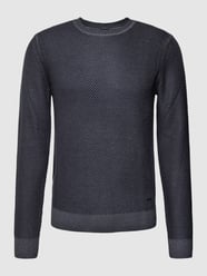 Sweter z dzianiny z żywej wełny model ‘Willon’ od JOOP! Collection - 16