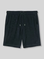 Szorty dresowe o kroju regular fit z czystej bawełnianej froty od Marc O'Polo - 9