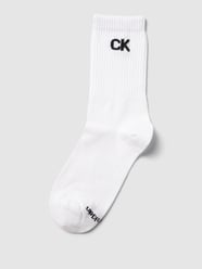 Socken mit Label-Details von CK Calvin Klein Weiß - 1