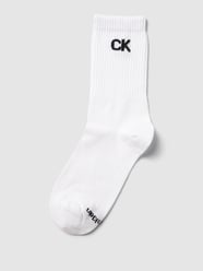 Socken mit Label-Details von CK Calvin Klein Weiß - 3