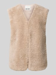 Gilet met imitatiebont, model 'HIZALA' van ICHI - 2
