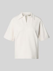 Regular Fit Poloshirt mit V-Ausschnitt von Christian Berg Woman - 32