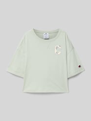 T-shirt z nadrukiem z logo od CHAMPION - 2