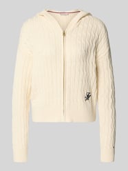 Comfort fit gebreid jack van puur katoen, model 'CALICO' van Tommy Hilfiger - 15