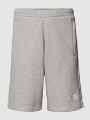 Sweatshorts mit Brand-Stitching von adidas Originals Grau - 3