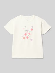 t-shirt z okrągłym dekoltem i nadrukiem z motywem od Blue Seven - 29