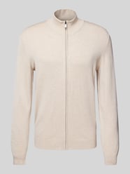 Regular Fit Strickjacke mit Stehkragen von MCNEAL Beige - 29