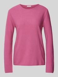 Regular fit shirt met lange mouwen in gebreide look van Tom Tailor Fuchsia - 26