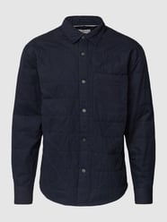 Hemdjacke mit Label-Details von s.Oliver RED LABEL Blau - 4