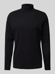 Longsleeve mit Rollkragen von HECHTER PARIS Schwarz - 48