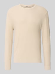 Regular Fit Pullover aus reiner Baumwolle Modell 'TONY' von ONLY & SONS Beige - 22