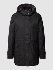 Jacke mit Kapuze Modell 'CANNICH' von Barbour Schwarz - 25