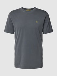 T-Shirt mit Logo-Stitching von Scotch & Soda Grau - 41