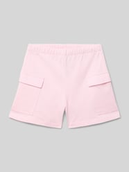 Regular Fit Sweatshorts mit Logo-Patch von Champion Pink - 2