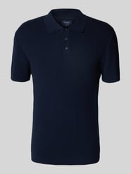 Strickpolo mit kurzer Knopfleiste von MCNEAL - 13