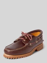 Bootsschuhe aus Leder mit profilierter Sohle von Timberland - 6