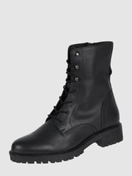Boots aus Leder Modell 'Hoara' von Geox Schwarz - 12