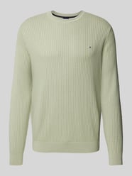 Regular Fit Strickpullover mit Strukturmuster von Christian Berg Men - 20