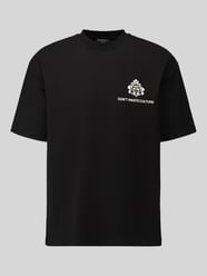 boxy fit t-shirt van pure katoen model 'Azemari' van Don´t Waste Culture - 9