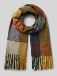 Schal mit Fransen Modell 'happy' von Kurt Beines Bordeaux - 29