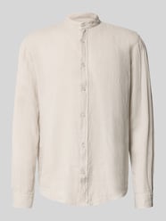 regular fit vrijetijdsoverhemd van puur linnen model 'RACE_1_M' van BOSS Orange Beige - 23