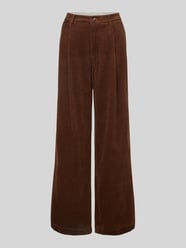 Corduroy broek met labeldetail, model 'DANNA' van Pepe Jeans Bruin - 28