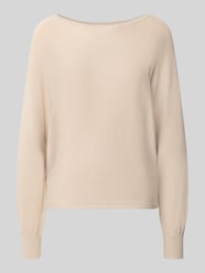 Strickpullover aus Viskose-Mix von COMMA Beige - 13