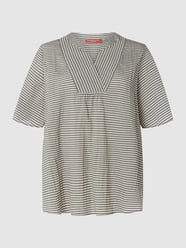 PLUS SIZE blouseshirt met streepmotief van Marina Rinaldi Grijs / zwart - 38