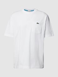 Loose Fit T-Shirt mit Logo-Applikation von Lacoste - 30