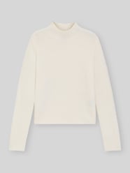 Sweter z dzianiny o kroju regular fit z mieszanki wełny i kaszmiru model ‘FUBRINA’ od BOSS - 28