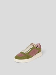 Sneaker aus Leder-Mix von GHŌUD Grün - 32
