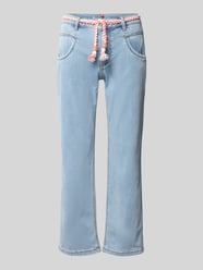 Straight Leg Jeans mit verkürztem Schnitt Modell 'ANNA' von Buena Vista - 2