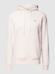 Hoodie mit Känguru-Tasche Modell 'SOLID' von Tommy Jeans Rosa - 9