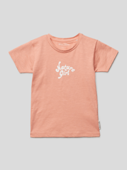 T-Shirt mit Statement-Print von Marc O'Polo Rot - 17