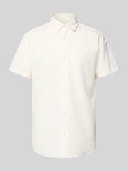 Slim Fit Freizeithemd mit 1/2-Arm Modell 'BREEZE' von Jack & Jones - 42