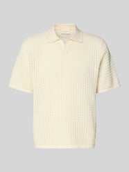 Koszulka polo z dekoltem w serek, krój regular fit od JACK & JONES - 3