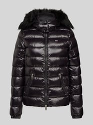 Steppjacke mit Kunstfellbesatz von Tommy Jeans Schwarz - 1