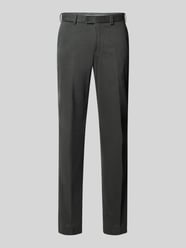 Regular fit stoffen broek met persplooien, model 'Peaker' van Hiltl - 23