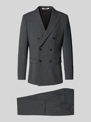 Slim Fit Anzug mit doppelreihigem Sakko von Selected - 15