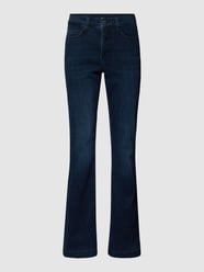 Bootcut Jeans mit Label-Details von MAC Blau / Türkis - 29