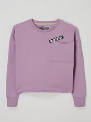Sweatshirt met logo, model 'Bergen' van Raizzed Paars - 18