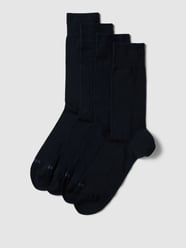 Socken mit Label-Detail im 4er-Pack von BOSS Blau - 32