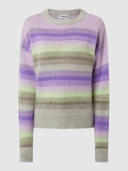 Sweter z dodatkiem moheru model ‘Jumper’ od Essentiel Fioletowy - 27