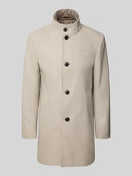Lange jas van wolmix met opstaande kraag, model 'Maico' van JOOP! Collection Beige - 36