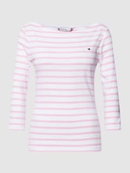 Shirt met 3/4-mouwen, model 'AISHA' van Tommy Hilfiger Roze - 6