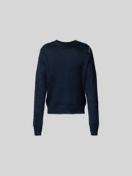 Sweatshirt mit gerippten Abschlüssen von Marni Blau - 18