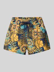 Korte regular fit broek met tunnelkoord, model 'JOOGI' van Barts - 6